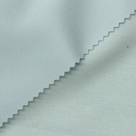 Light Blue Marl Scuba Knit, Poly-Viscose, 250 gsm