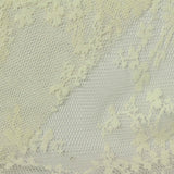 Cream Floral Lace, Polyester, 70 gsm — photo 1
