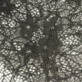 Black Floral Lace, Cotton-Nylon, 140 cm, ref EF-243119 — photo 1