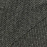 Polyester Viscose Stretch Rib Knit Fabric, 210 gsm, 145 cm — Grey, ref EF-271593 — photo 1