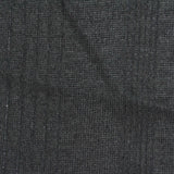 100% Stretch Rib Knit Fabric, 220 gsm, 155 cm — Grey — photo 1