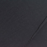 Cotton Stretch Jersey Knit Fabric, 180 gsm, 170 cm — Black — photo 1
