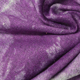 Purple Abstract Knit, Polyester, 175 gsm — photo 1