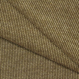 Brown Vertical-Stripe Interlock Knit, Poly-Viscose — photo 1