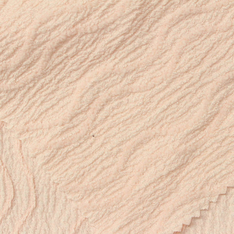 Pink Tone-on-Tone Crepe, Polyester