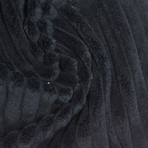 100% Polyester Fabric, 270 gsm, 150 cm — Black, ref EF-268481