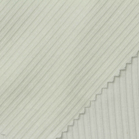 Light Sage Rib Knit, Viscose