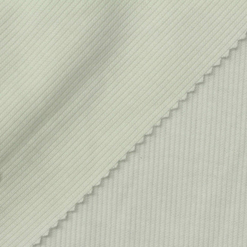 Off-White Rib Knit, Polyester