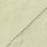 Cream Geometric Pointelle Knit, Viscose-Nylon — photo 1