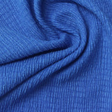 Polyester Stretch Warp Knit Fabric, 175 gsm, 135 cm — Blue — photo 1