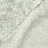 Light Grey Marl Rib Knit, Cotton, 210 gsm, 150 cm — photo 1