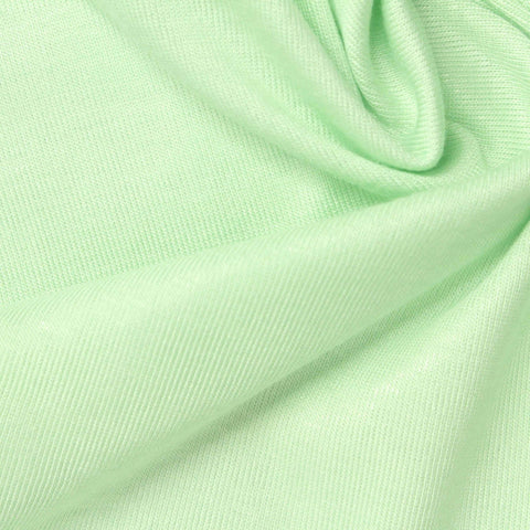Mint Ribbed Rib Knit, Viscose