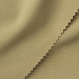 Khaki Textured Linen-Look, Poly-Viscose — photo 1