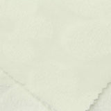 Jacquard 100% Polyester Knit Fabric, 230 gsm, 160 cm — White — photo 1