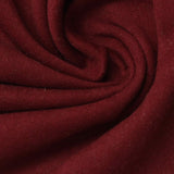 Brushed Cotton Polyester French Terry Fabric, 245 gsm — Red — photo 1
