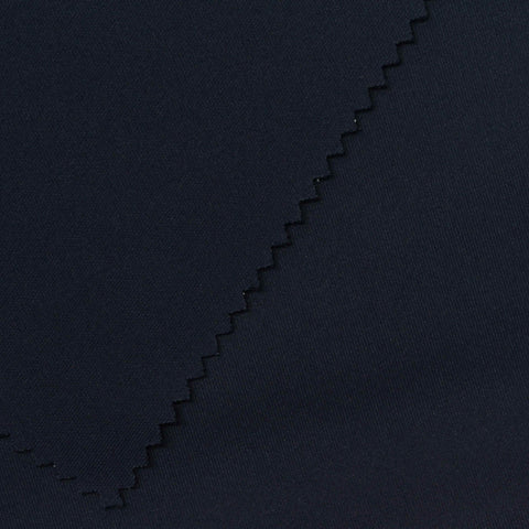 Polyester Stretch Scuba Knit Fabric, 300 gsm, 165 cm — Navy