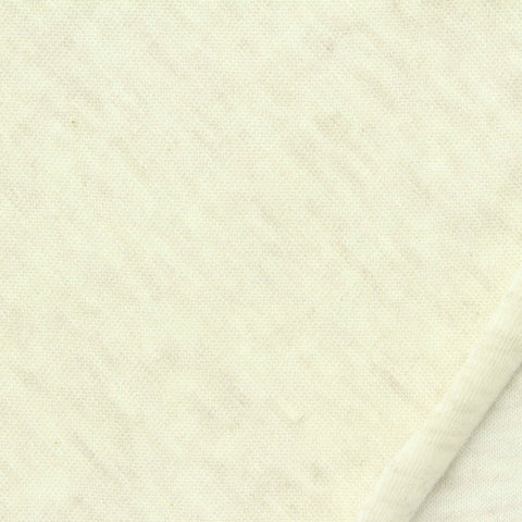 Light Off-White Marl Jersey Knit, Cotton
