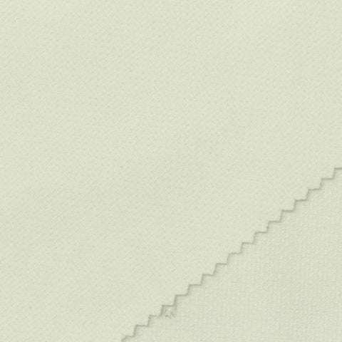Polyester Viscose Stretch Interlock Knit Fabric, 255 gsm — Beige