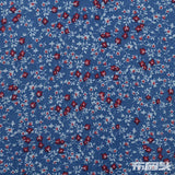 Red Flowers Woven, Viscose, 105 gsm — photo 1