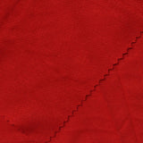 Polyester Viscose Stretch French Terry Fabric, 235 gsm, 180 cm — Red — photo 1