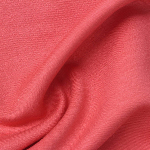 Red Heather Scuba Knit, Poly-Viscose