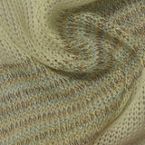 Gold Horizontal-Stripe Chunky Knit, Polyester, 128 gsm — photo 1