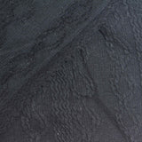 Jacquard Cotton Polyester Stretch Jersey Knit Fabric, 195 gsm, 155 cm — Navy — photo 1