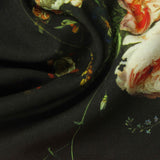 Pink Roses Twill, Viscose — photo 1