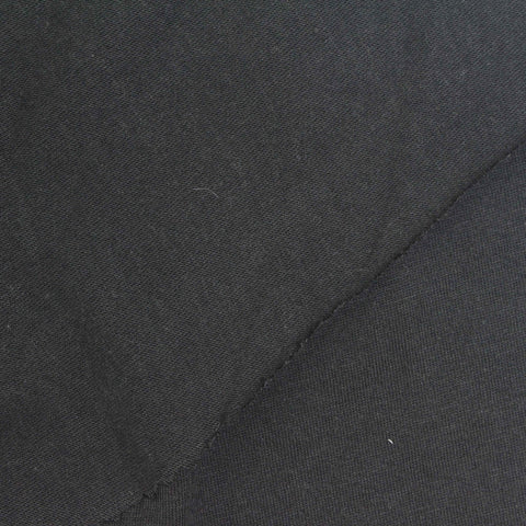 Cotton Modal Jersey Knit Fabric, 155 gsm, 165 cm — Black