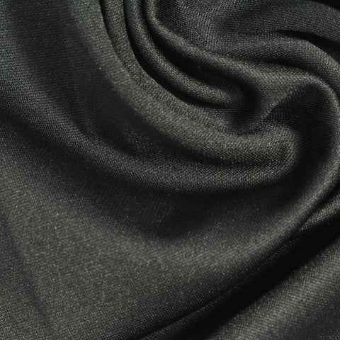 Dark Grey Marl Scuba Knit, Polyester, 210 gsm