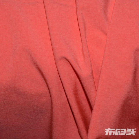 Polyester Stretch Woven Fabric, 130 gsm, 152 cm — Red