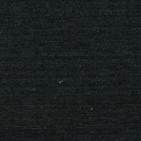 Black Marl French Terry, Cotton-Poly, 250 gsm, 165 cm