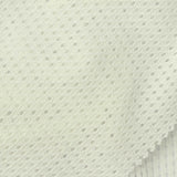 100% Polyester Rib Knit Fabric, 264 gsm, 174 cm — White — photo 1
