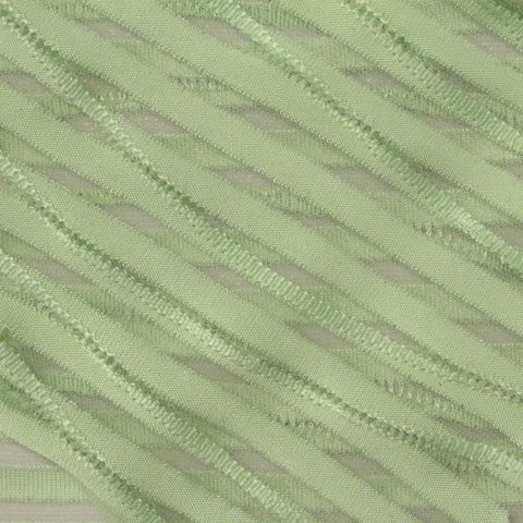 Light Green Bands Jacquard