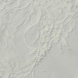 White Floral Lace, Nylon, 50 gsm — photo 1