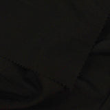 Polyester Viscose Stretch Woven Fabric, 188 gsm — Black — photo 1