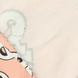 Printed Polyester Stretch Milk Silk Knit Fabric, 180 gsm, 170 cm — Pink — photo 1