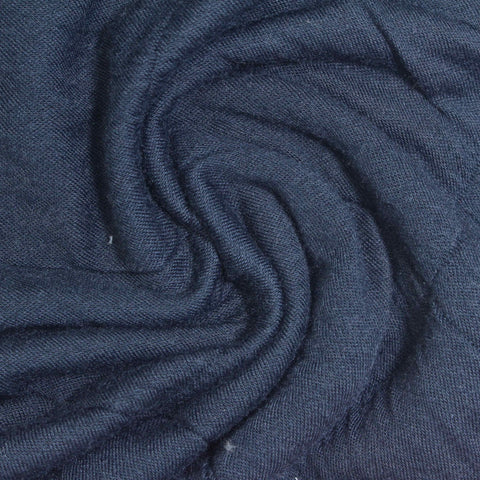 Dark Blue Tone-on-Tone Jacquard, Polyester, 260 gsm