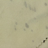 Khaki Abstract French Terry, Bamboo-Cotton — photo 1