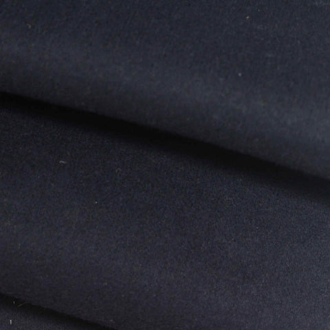 100% Polyester Interlock Knit Fabric, 520 gsm, 160 cm — Navy