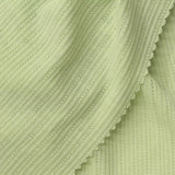 Jacquard Polyester Viscose Stretch Rib Knit Fabric, 160 gsm, 160 cm — Green — photo 1