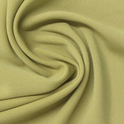 Polyester Stretch ITY Knit Fabric, 270 gsm, 160 cm — Khaki