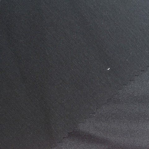 Dark Grey Marl Piqué Knit, Viscose-Poly, 275 gsm