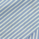 Blue Vertical-Stripe Woven, Polyester, 95 gsm — photo 1