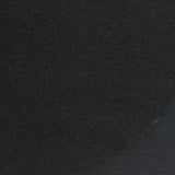 Brushed Modal Polyester Stretch French Terry Fabric, 270 gsm, 157 cm — Black — photo 1