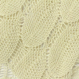 Cream Openwork Pointelle Knit, Poly-Cotton, 215 gsm — photo 1