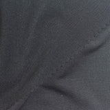 Polyester Stretch Jersey Knit Fabric, 210 gsm, 160 cm — Black — photo 1