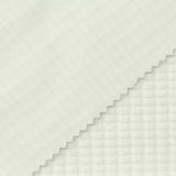 Polyester Stretch Fleece Fabric, 260 gsm, 150 cm — White — photo 1