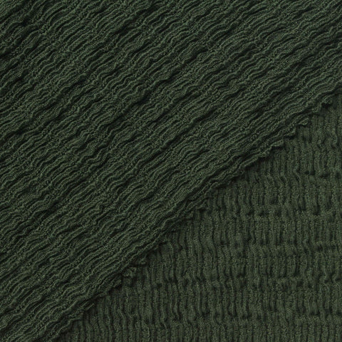 100% Polyester Crepe Fabric, 240 gsm — Green