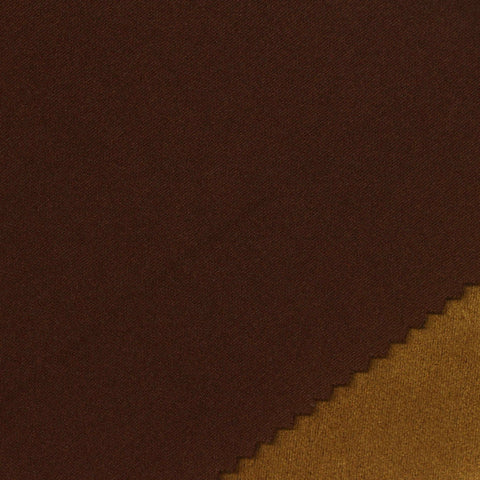 Polyester Stretch Faux Suede Fabric, 340 gsm, 155 cm — Khaki